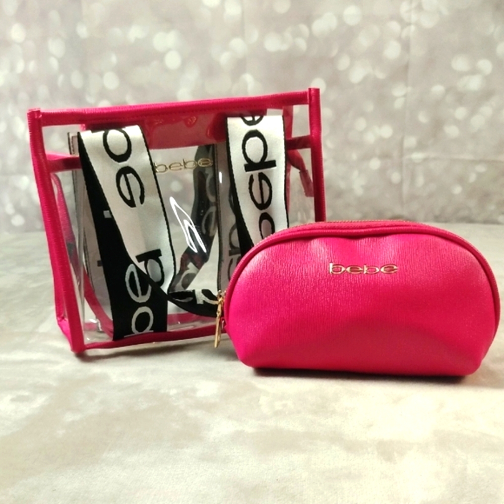 Bebe Hana Pink Mini Satchel & Insert NWOT